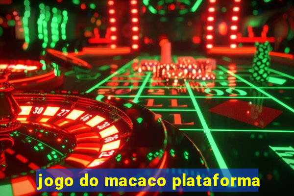 jogo do macaco plataforma